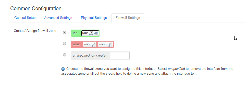 pfSense portal page configuration