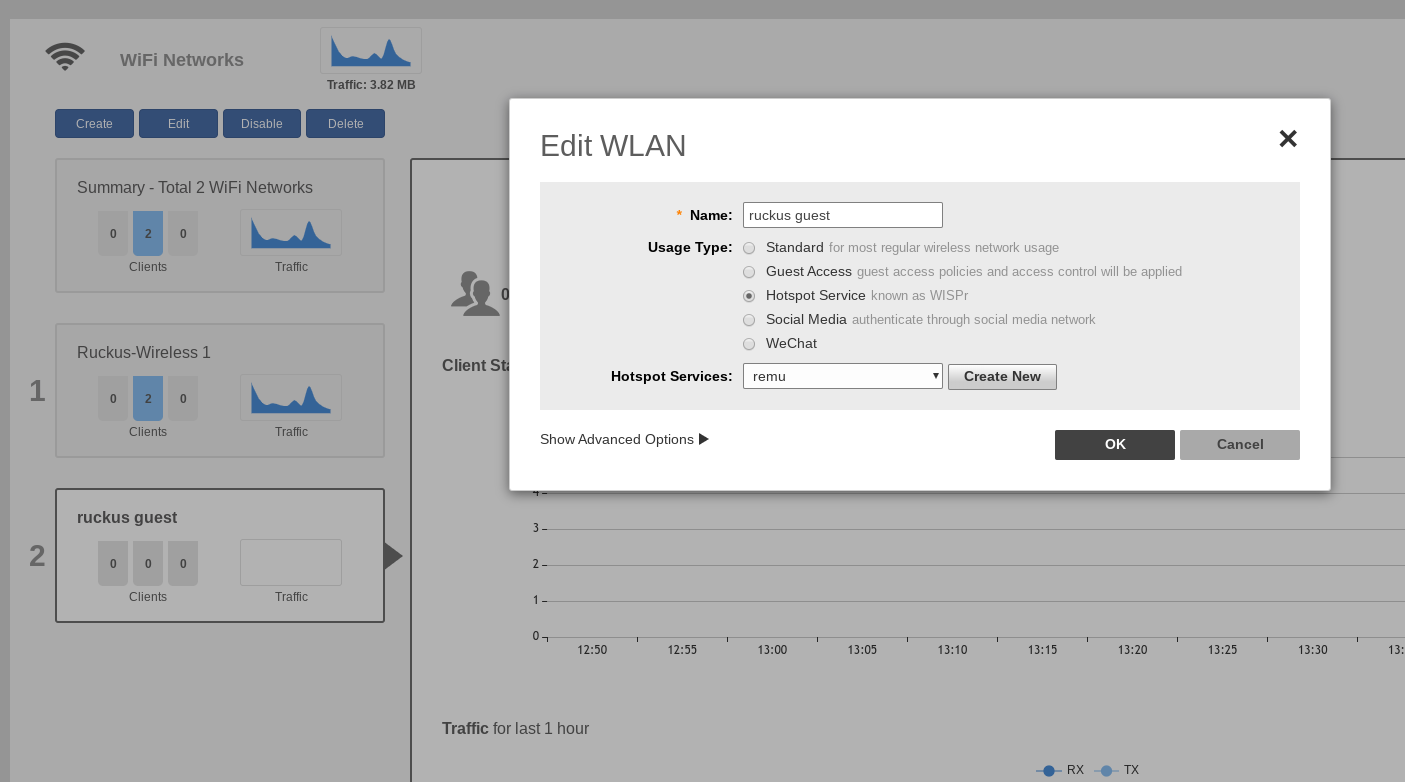 Ruckus SmartZone Authentication service creation