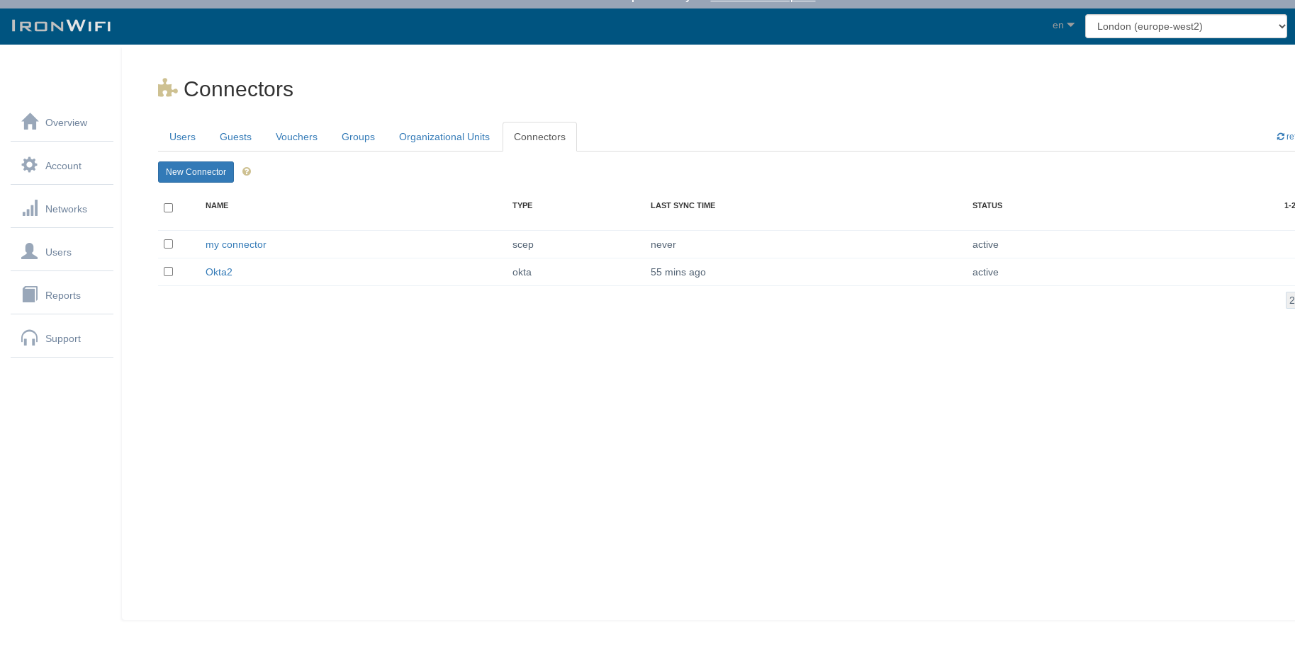 IronWiFi SCEP Connector configuration